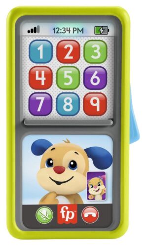FISHER PRICE LAUGH & LEARN 2-IN-1 SLIDE TO LEARN SMARTPHONE