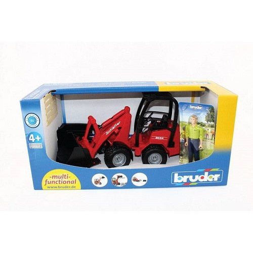 BRUDER Shaffer Compact Loader 2034 with Figure & Accessories