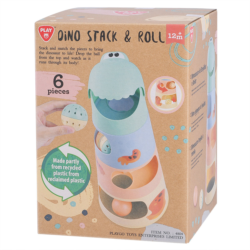 PLAYGO TOYS ENT. LTD. REC DINO STACK & ROLL