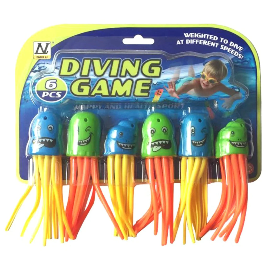 DIVING JELLYFISH 6PC