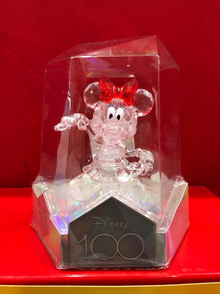 DISNEY 100 4'' CRYSTAL COLLECTIBLE FIGURE - MINNIE MOUSE