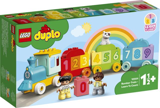 10954 LEGO DUPLO NUMBER TRAIN COUNT