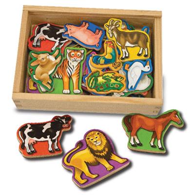 M&D ANIMAL MAGNETS IN A BOX OF 20