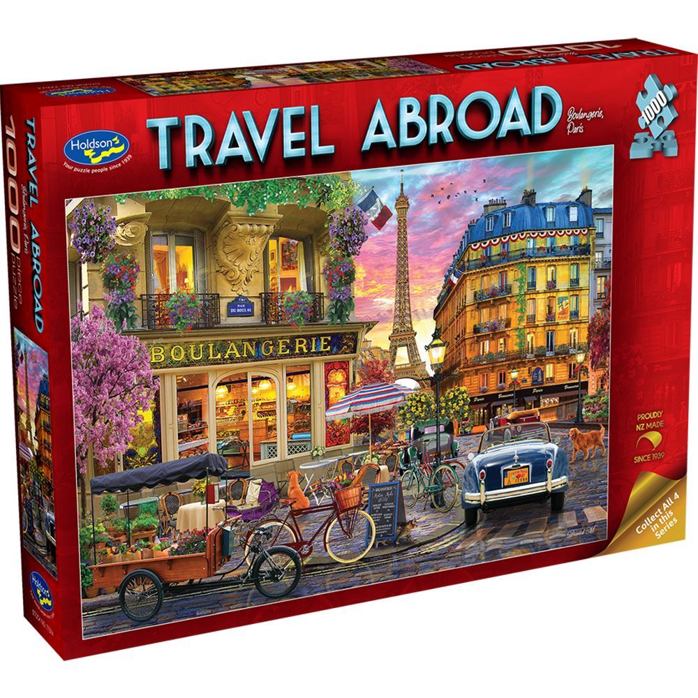 Holdson Travel Abroad Boulangerie, Paris Puzzle 1000pc