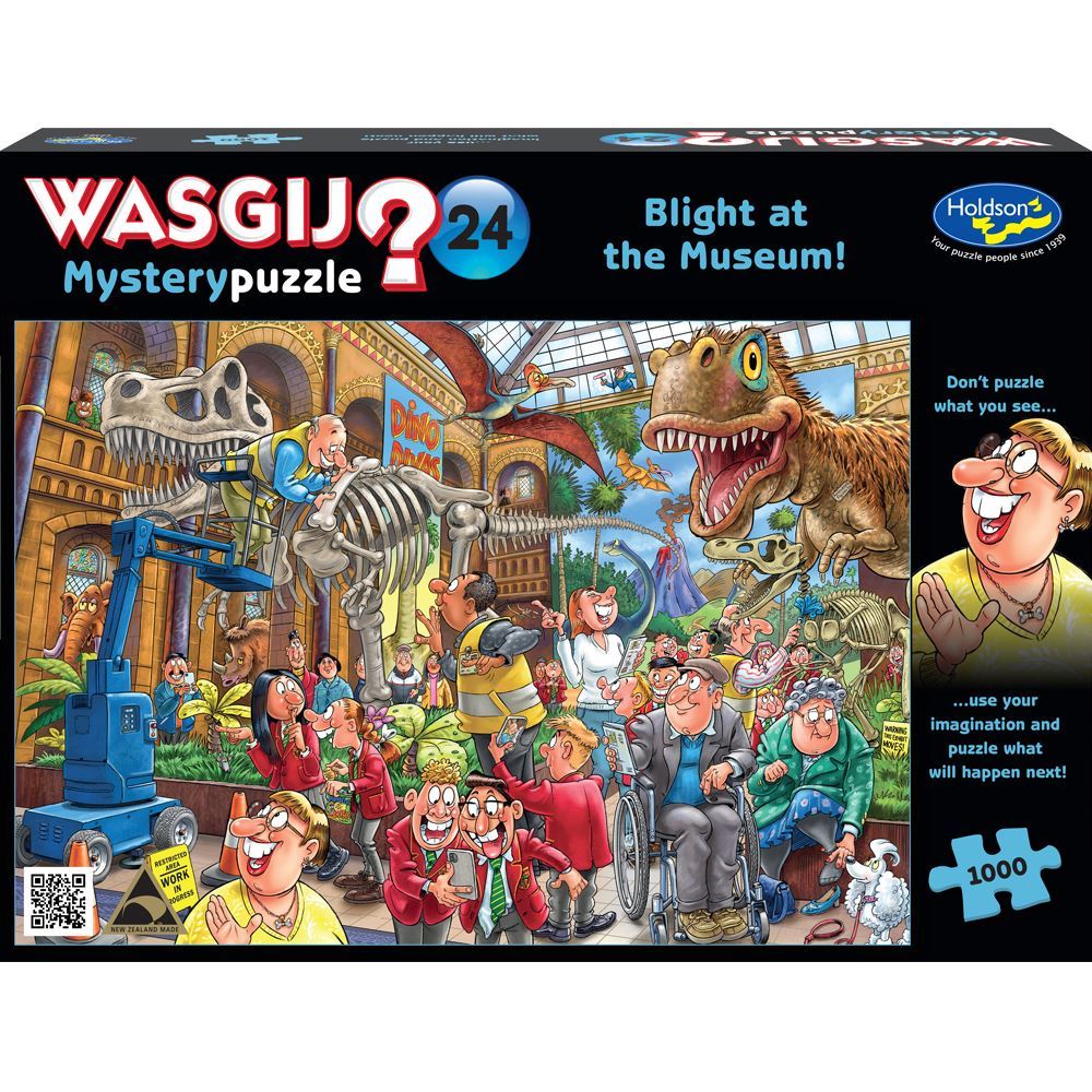 HOLDSON WASGIJ MYSTERY 24 BLIGHT AT THE MUSEUM! 1000PC