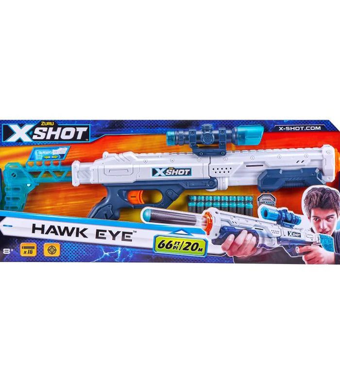 Zuru XSHOT Excel - Hawk Eye Dart Shooter inc