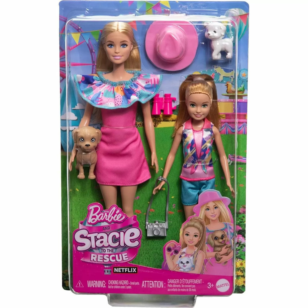BARBIE AND STACIE TO THE RESCUE DOLLS 2 PACK