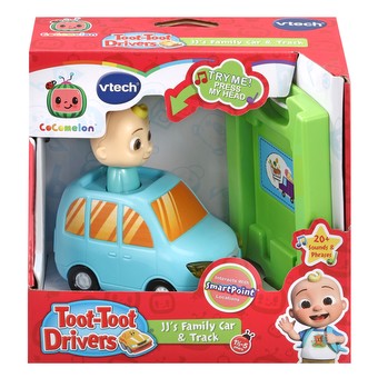 VTECH TOOT TOOT DRIVERS COCOMELON JJS FAMILY CAR & TRACK