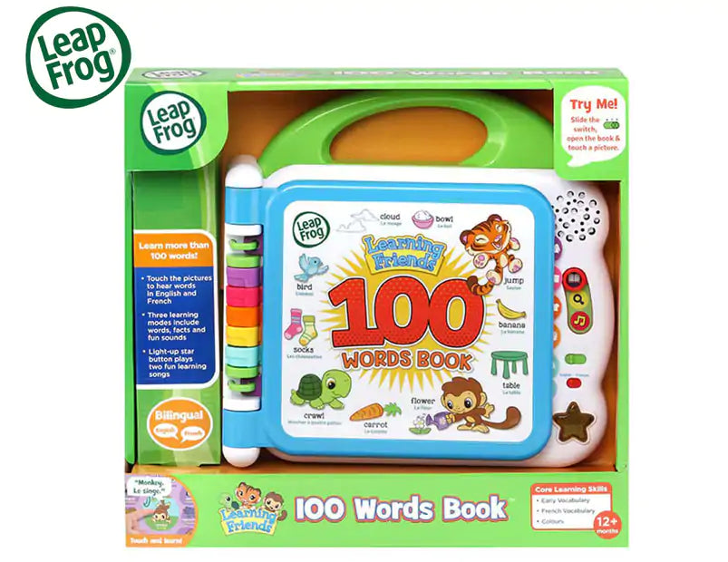 LEAP FROG LEARNING FRIENDS 100 WORDS BOOK