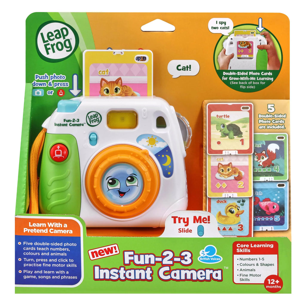 LEAP FROG FUN 2-3 INSTANT CAMERA