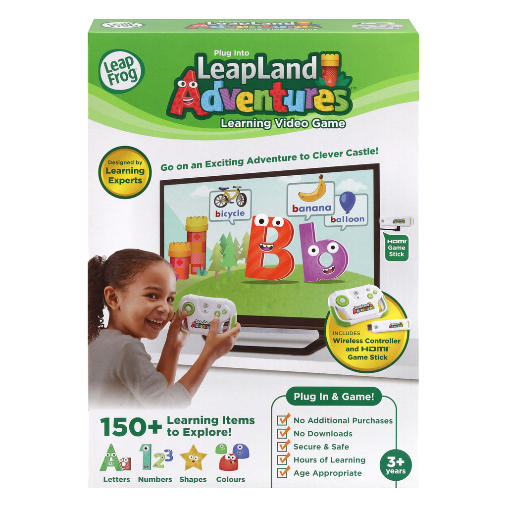 LEAP FROG LEAPLAND ADVENTURES LEARNING VIDEO GAME