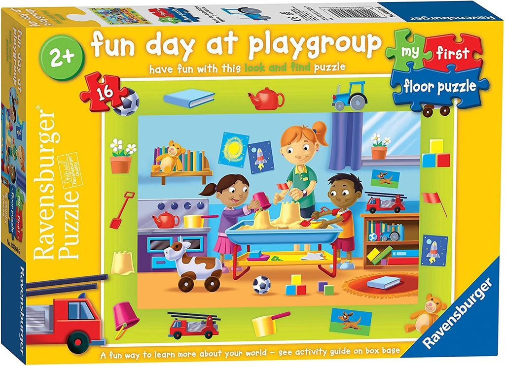 RAVENSBURGER FUN DAY AT PLAYGROUND MY FIRST FLOOR PUZZLE