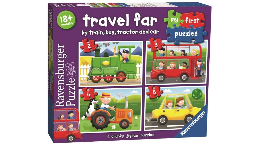 RAVENSBURGER TRAVEL FAR MY FIRST PUZZLE
