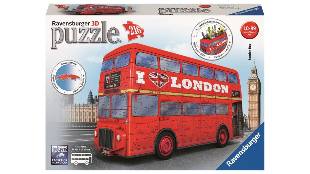 RAVENSBURGER London Bus 216pc 3D