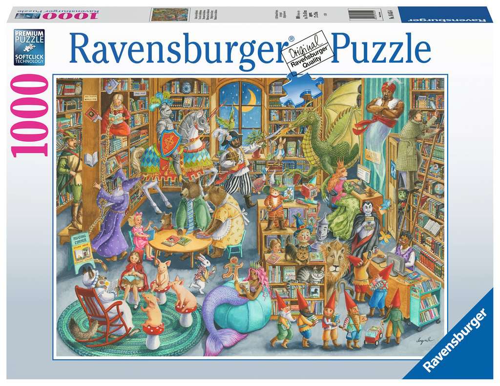 RAVENSBURGER Midnight at the Library 1000pc