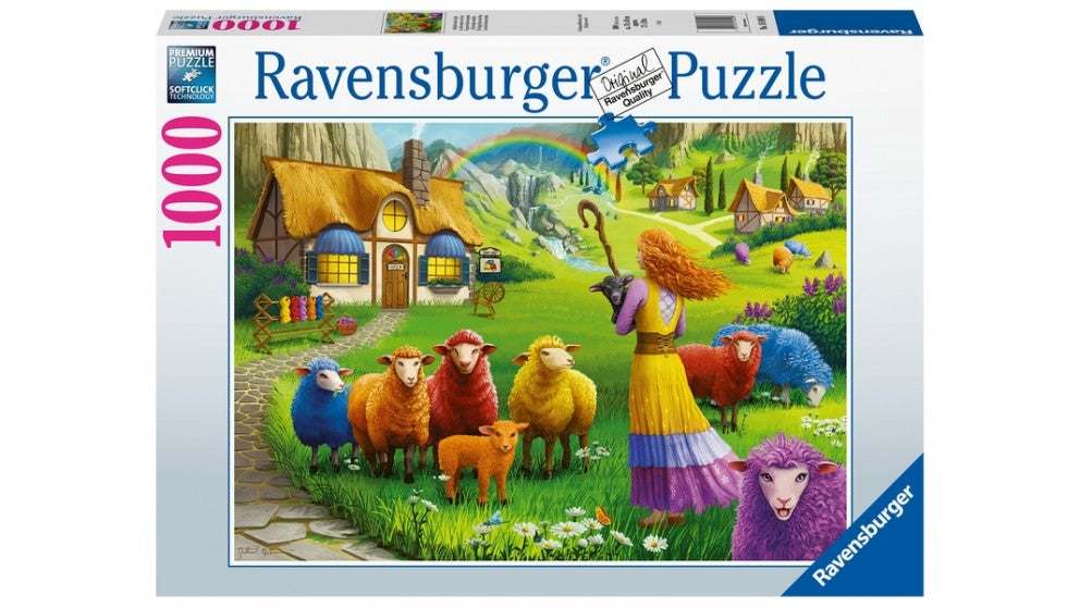 RAVENSBURGER COLOURFUL WOOL 1000PC