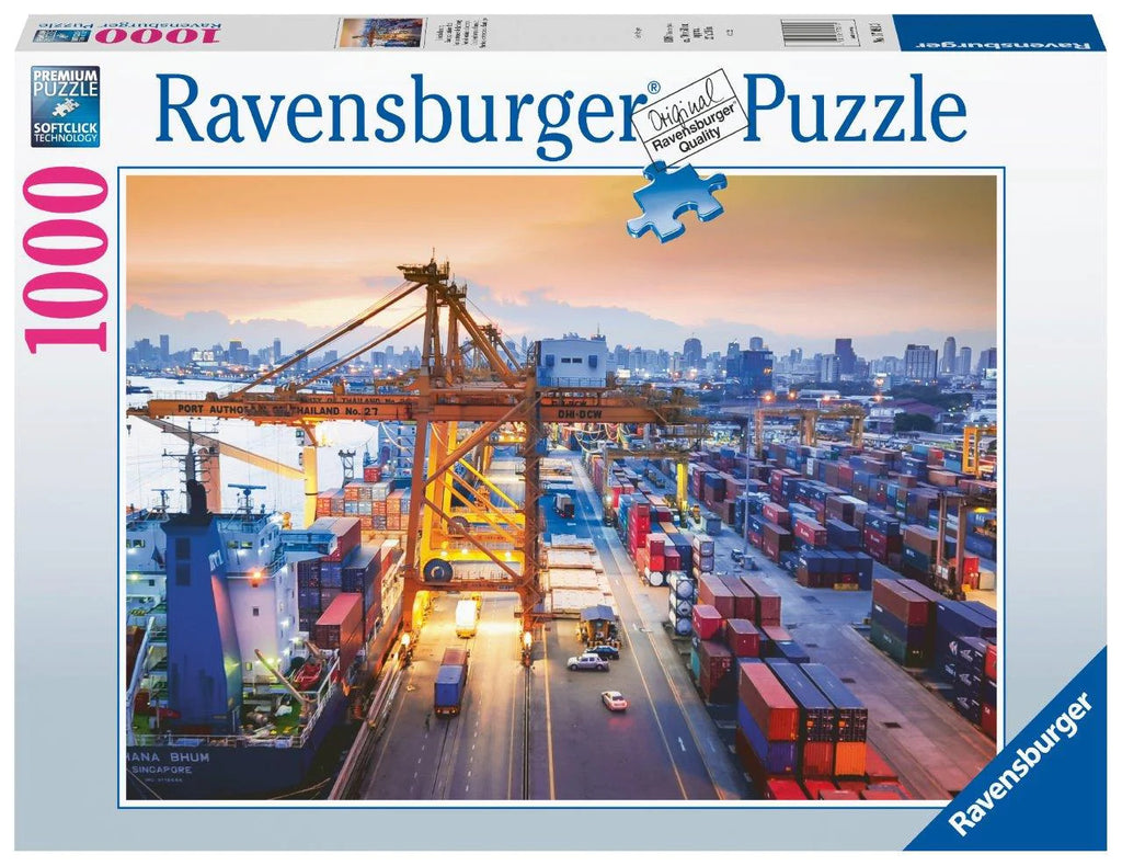 RAVENSBURGER Container Haven Van Hamburg 1000PC