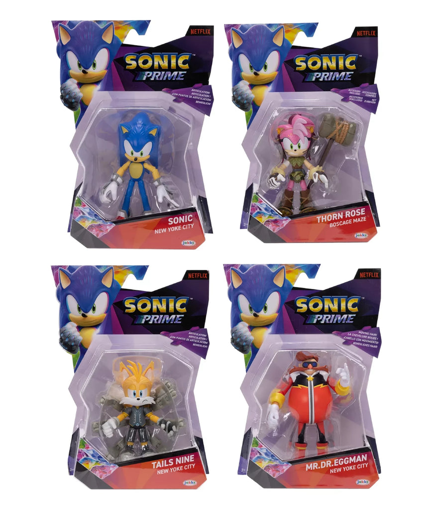 SONIC PRIME 5" ARTICULATED FIGURES ASSORTED