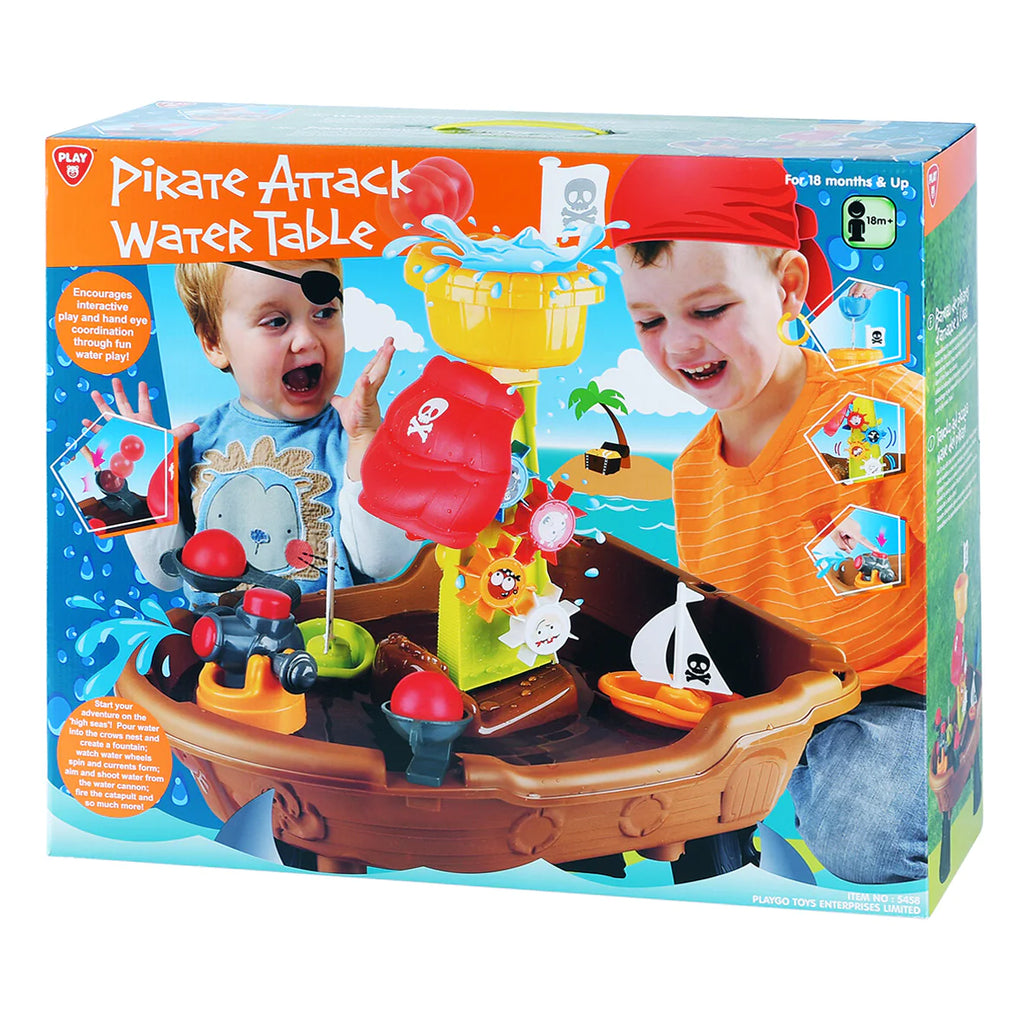 PLAYGO TOYS ENT. LTD. PIRATE ATTACK WATER TABLE