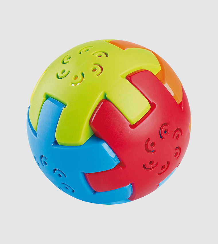 PLAYGO TOYS ENT. LTD. BIO-BASED PATCHWORK RATTLE BALL