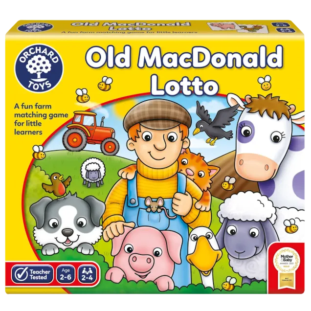 ORCHARD TOYS OLD MACDONALD LOTTO GAME