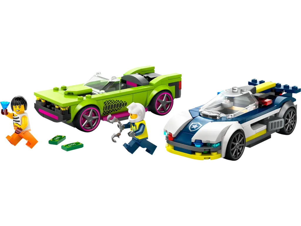 60415 LEGO CITY POLICE CAR AND MUSCLE CAR CHASE
