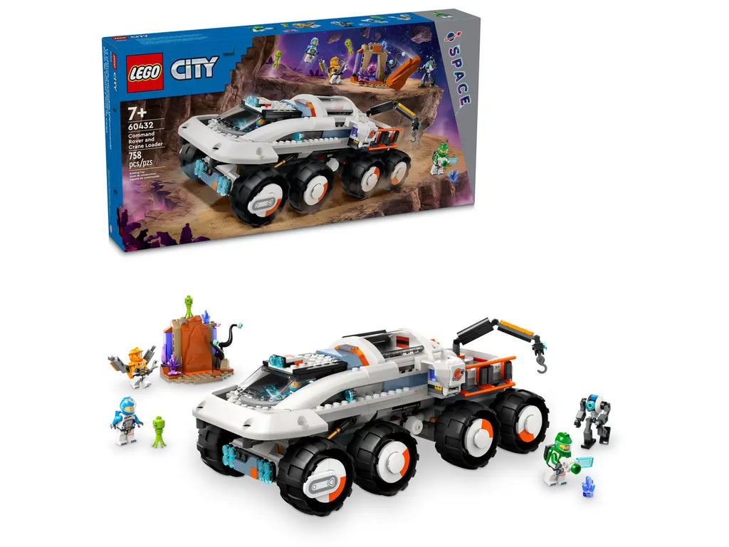 60432 LEGO CITY COMMAND ROVER AND CRANE LOADER