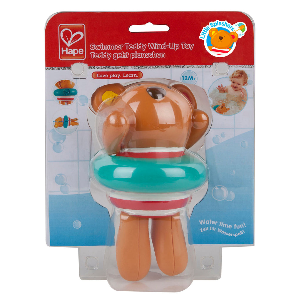 HAPE SWIMMER TEDDY WIND UP TOY