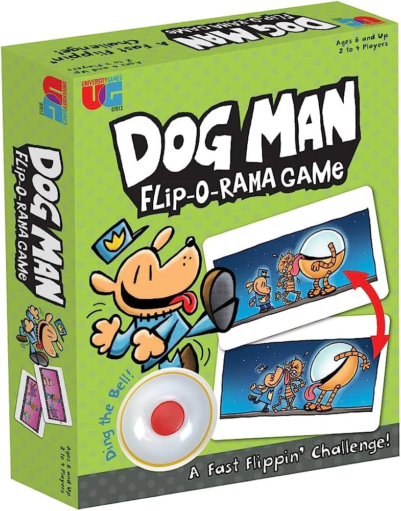 DOG MAN THE FLIP O RAMA GAME