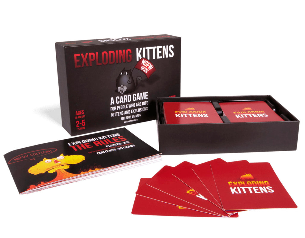EXPLODING KITTENS NSFW EDITION
