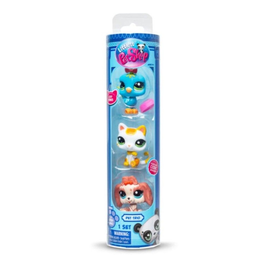LITTLEST PET SHOP TRIO IN TUBE 3 PACK CITY VIBES