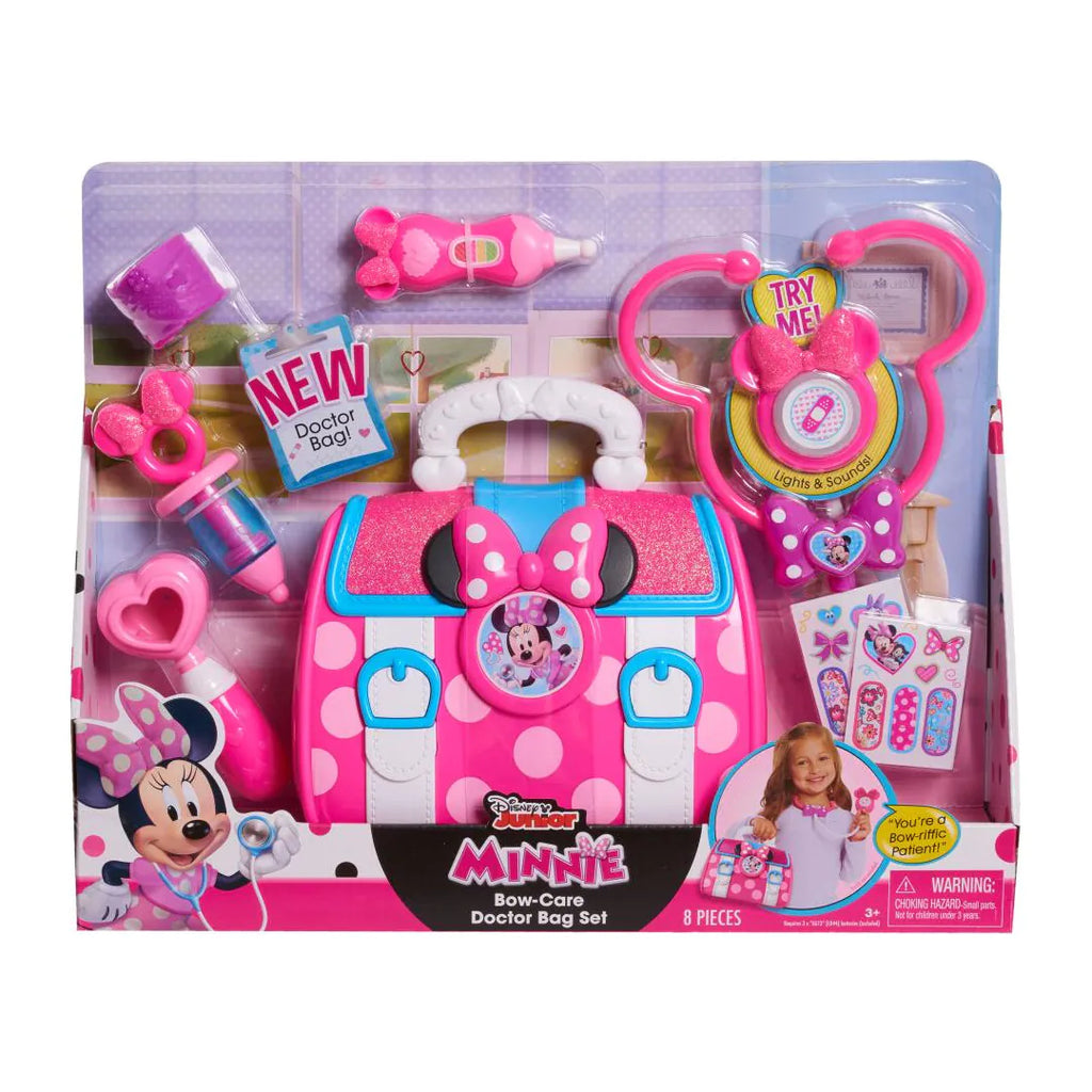 Minnies Happy Helpers Bow-Care Doctor Bag Set