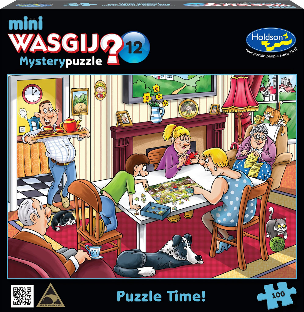 HOLDSON WASGIJ MINI MYSTERY 12 PUZZLE TIME! 100PC
