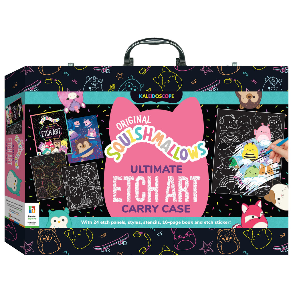 SQUISHMALLOWS ETCH ART CREATIONS SQUISHMALLOWS CARRY CASE