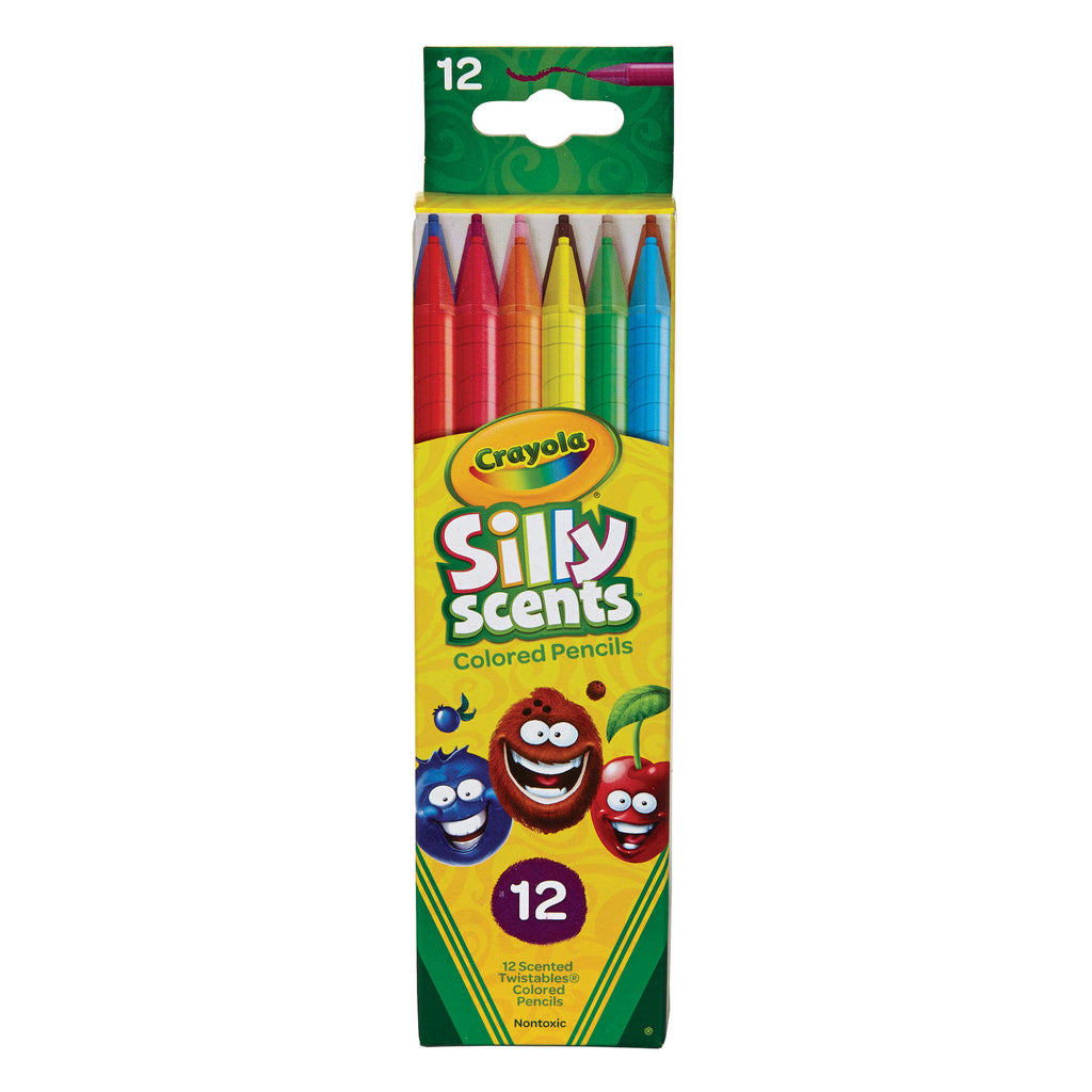 CRAYOLA 12 SILLY SCENTS TWISTABLES COLORED PENCILS