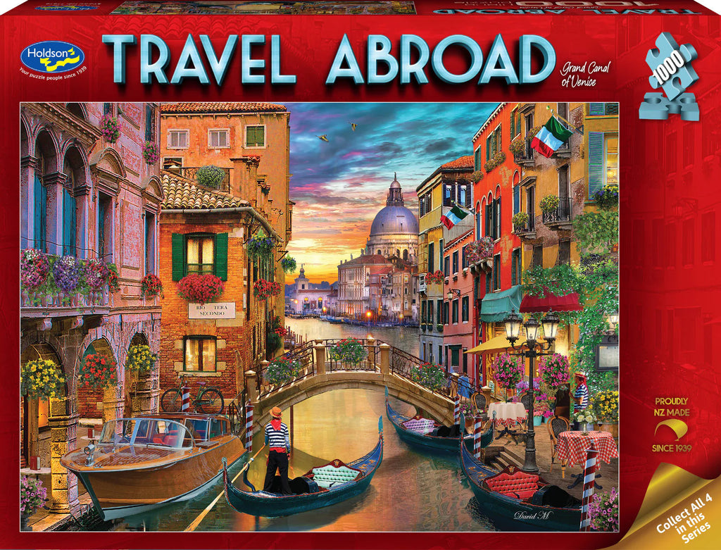 Holdson Travel Abroad Grand Canal of Venice Puzzle 1000pc