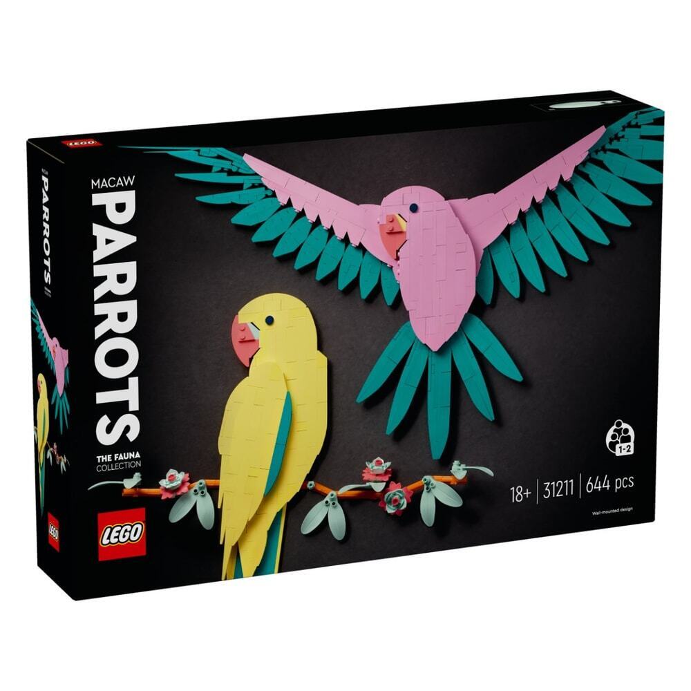 31211 LEGO ART THE FAUNA COLLECTION - MACAW PARROTS