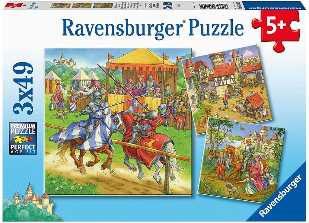 RAVENSBURGER LIFE OF THE KNIGHT 3X49 PC