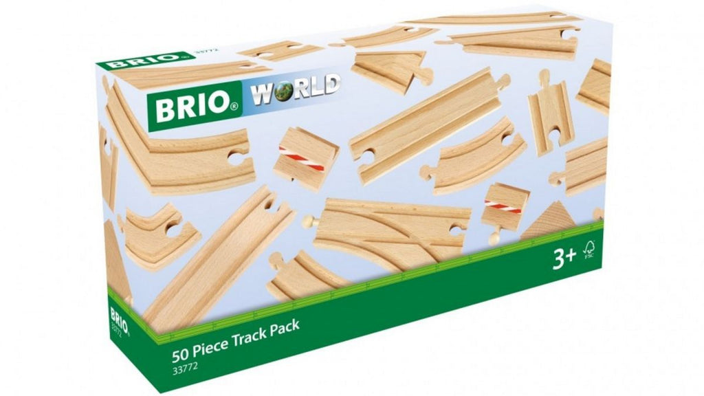 BRIO TRACKS 50PIECE TRACK PACK