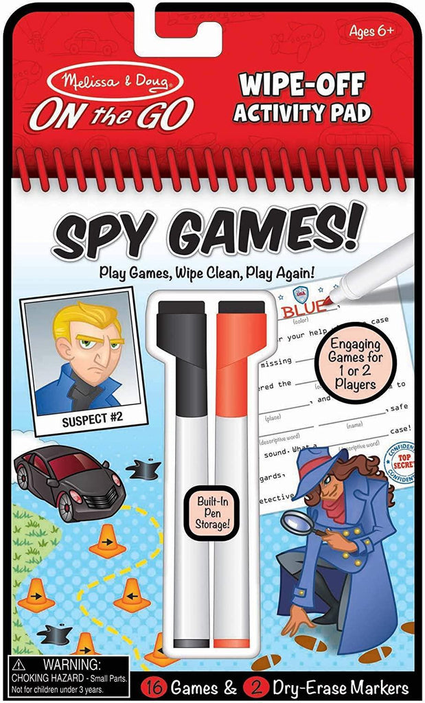 M&D ON THE GO SPY GAMES