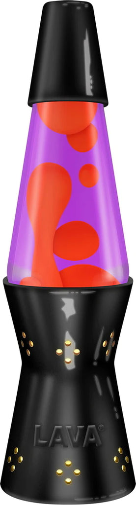 LAVA CANDLE LAMP GLOSS BLACK 11.5