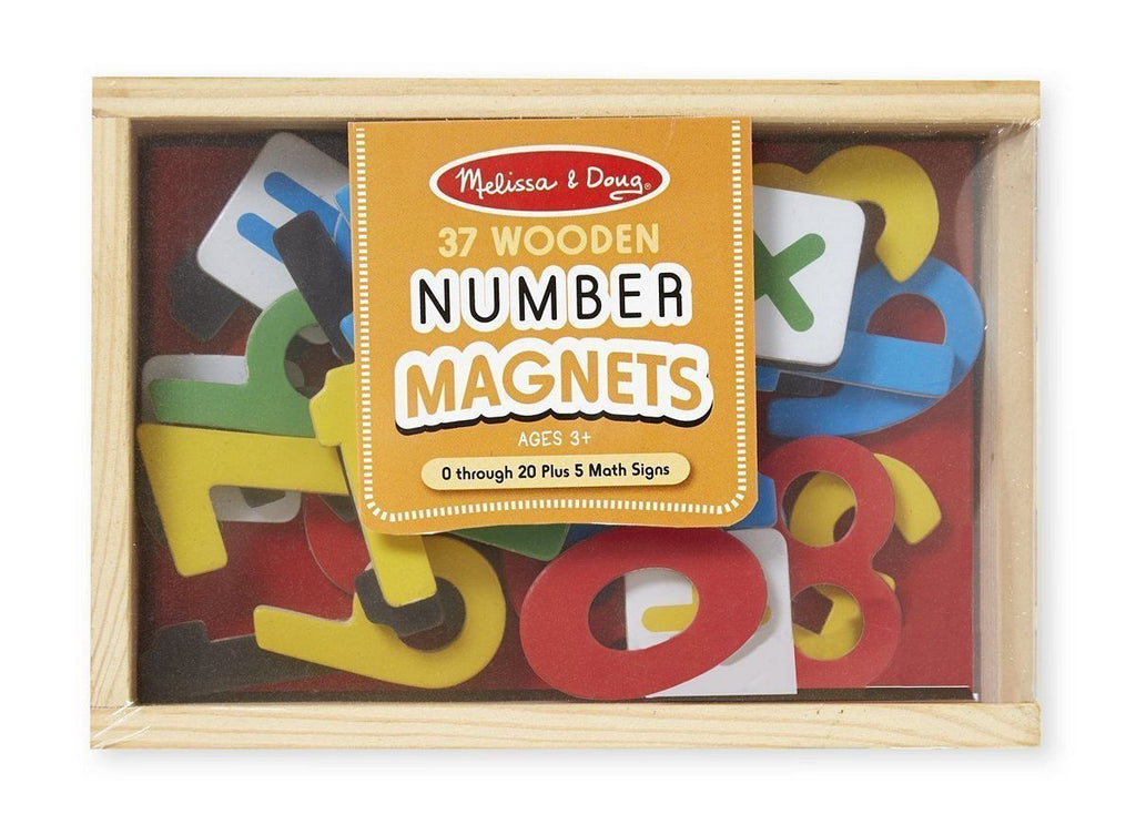 M&D MAGNETIC WOODEN NUMBERS