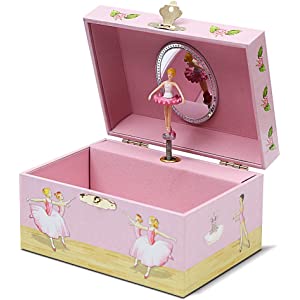 T66415 MUSIC JEWELRY BOX BUTTERFLY