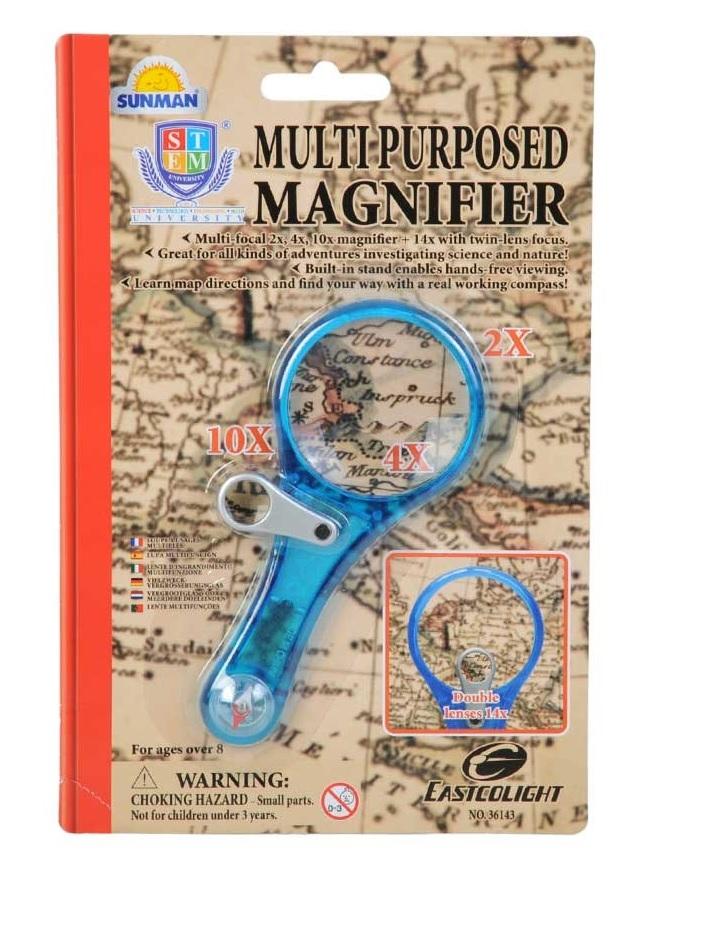 T64729 STEM MAGNIFIER WITH COMPASS