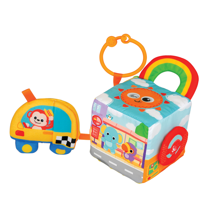 WINFUN LITTLE PALS ON THE MOVE ACTIVITY CUBE