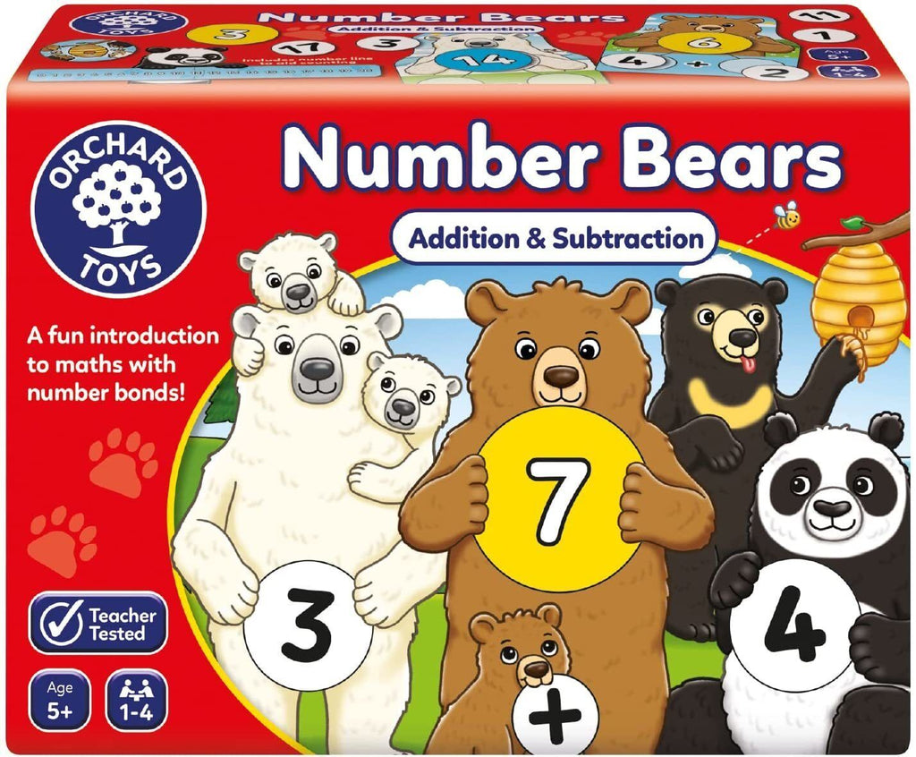ORCHARD TOYS NUMBER BEARS