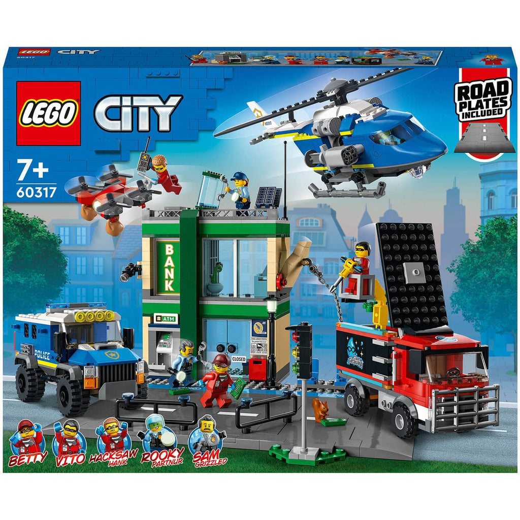 60317 LEGO POLIOCE CHASE AT THE BANK