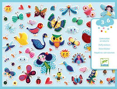 DJECO STICKERS PUFFY LITTLE WINGS