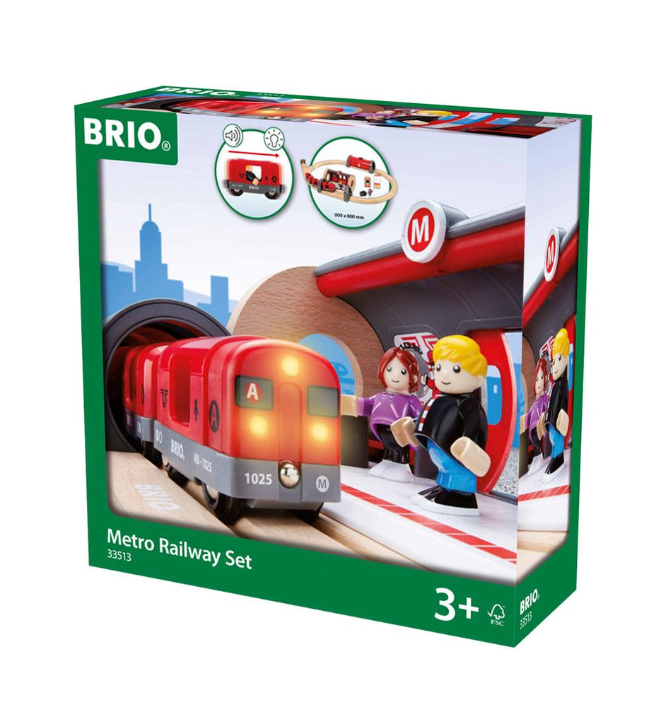 BRIO METRO RAILWAY SET