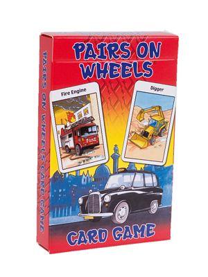 PAIRS ON WHEELS CARD GAME